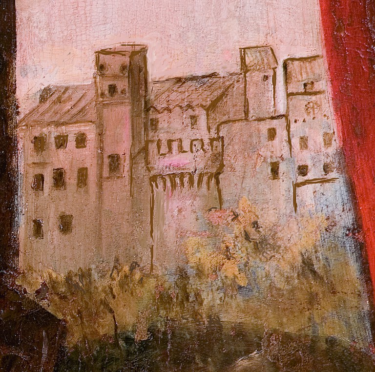 The Castle in the painting of the Crucifixion 2