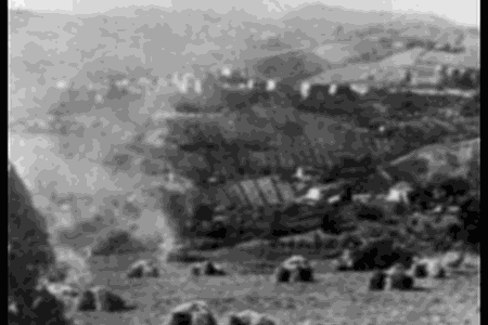 Tanks during the battle next to "San Vincenzo"