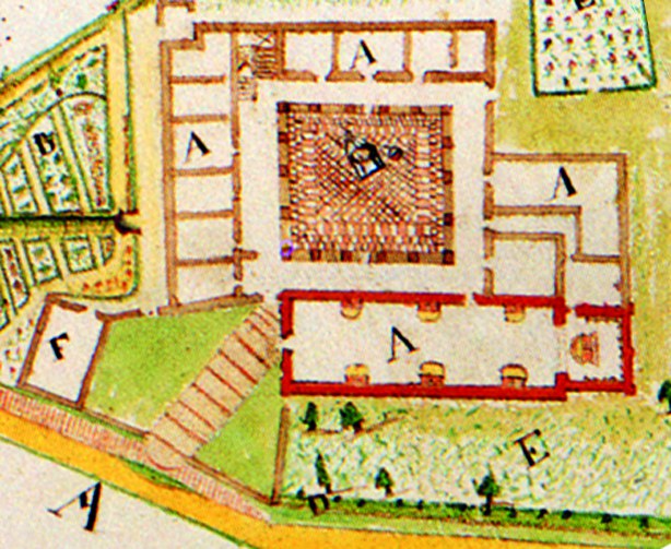 Plan of the monastery