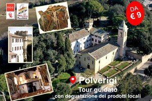 Tour guidato di Polverigi con degustazione di prodotti locali