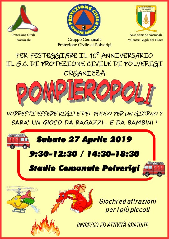 Pompieropoli 2019 Polverigi