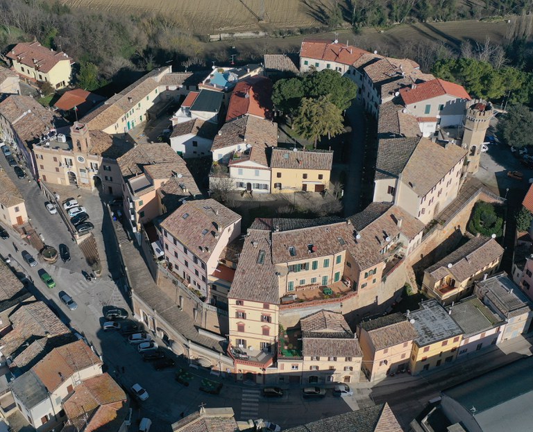 Vista aerea del Roccolo