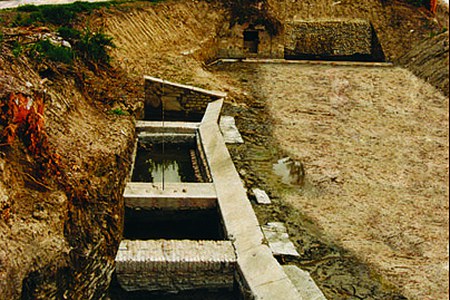 La Fonte del Bagno appena riportata alla luce