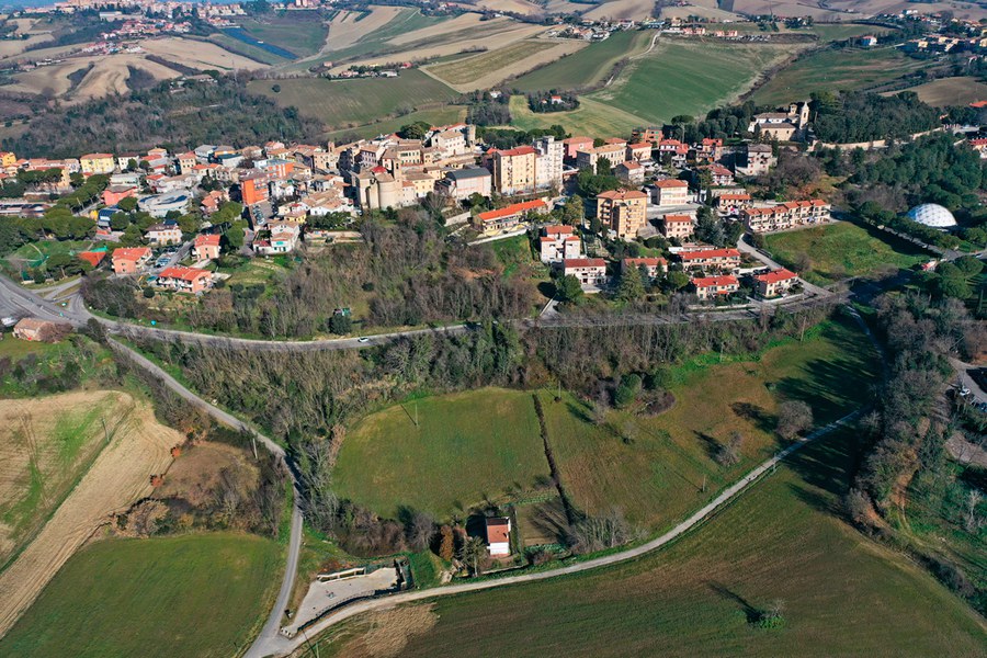 Panorama di Polverigi